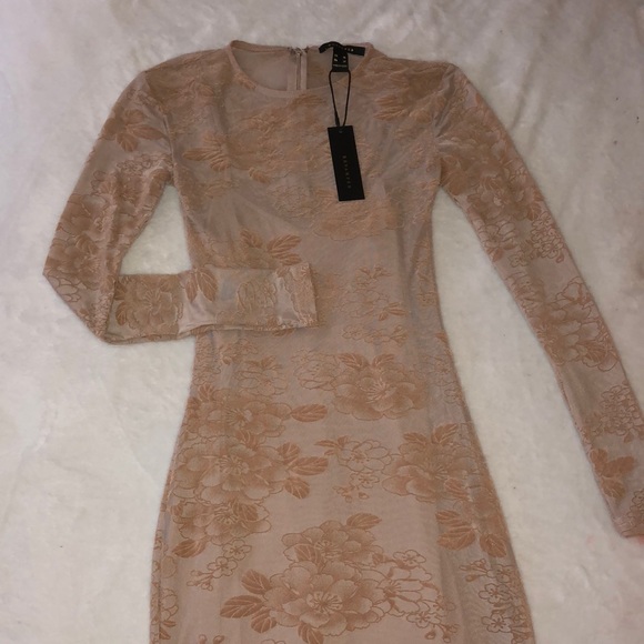 Revamped Nude Dress - Picture 2 of 3